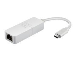 Adaptador D-Link USB-C a Gbit Ethernet Blanco (DUB-E130 Adaptador D-Link USB-C a Gbit Ethernet Blanco (DUB-E130