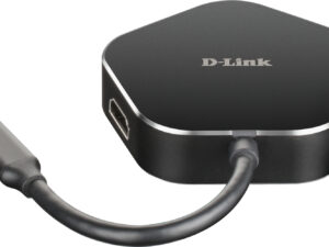 Hub D-Link USB-C a HDMI USB-C 3xUSB 3.0