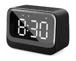 Reloj Electrónico DENVER Altavoz BT Negro