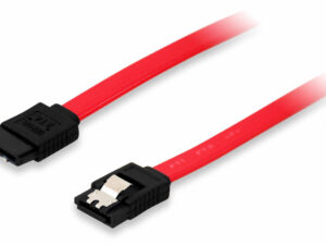Cable EQUIP SATA2/M a SATA2/M 0.5m Rojo/Negro