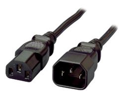 Cable Alimentación EQUIP C13/H a C14/M 1.8m