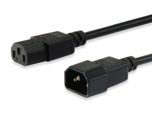Cable Alimentación EQUIP C13/M a C14/H 3m