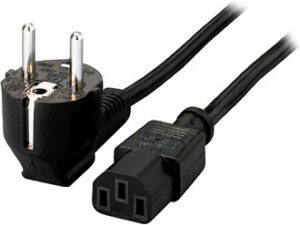 Cable Alimentación EQUIP CEE7/H a C13/H 1.8m