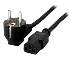 Cable Alimentación EQUIP CEE7/H a C13/H 1.8m