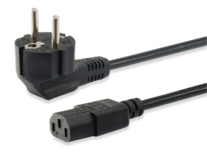 Cable Alimentación EQUIP Schuko/M a C13/H 3m
