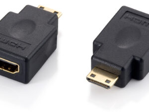 Adaptador EQUIP HDMI A/M a HDMI C/H Negro