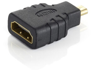 Adaptador EQUIP Micro HDMI/M a HDMI/H Negro