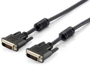 Cable EQUIP DVI-D/M a DVI-D/M 5m Negro