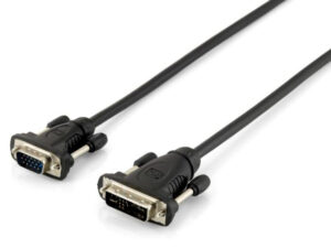 Cable EQUIP DVI-A/M a VGA/M 1.8m Negro