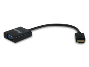 Cable EQUIP HDMI/M a VGA/H + 3.5mm 25cm