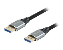 Cable EQUIP DP M/M Premium 2.1 2m Aluminio