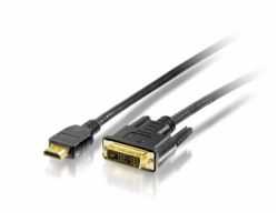 Cable EQUIP HDMI/M a DVI-D/M 3m Negro Cable EQUIP HDMI/M a DVI-D/M 3m Negro