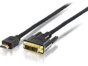 Cable EQUIP HDMI/M a DVI-D/M 5m Negro