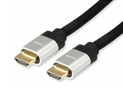 Cable EQUIP HDMI/M a HDMI/M 1m Negro/Gris