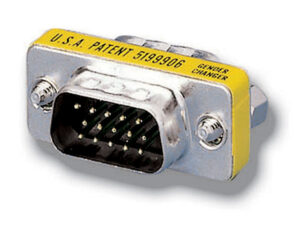 Adaptador EQUIP VGA/M a VGA/M Plata