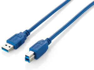 Cable EQUIP USB-A/M a USB-B/M 1.8m Azul