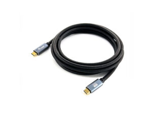 Cable EQUIP USB-C/M a USB-C/M Negro