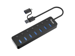 Hub EQUIP Life 7xUSB-A 3.0 + Adaptador USB-C