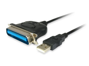 Cable EQUIP USB-A/M a Paralelo 1.5m Negro