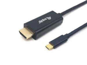 Cable EQUIP USB-C/M a HDMI A/M 1m Negro