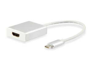 Cable EQUIP USB-C/M a HDMI/H 4K 15cm Blanco