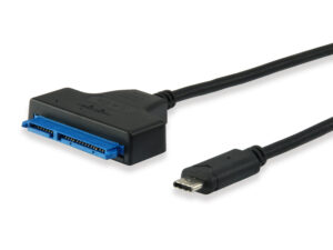 Cable EQUIP USB-C/M a SATA/M 6Gbit/s Negro