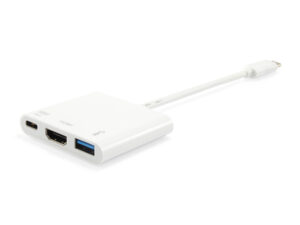 Adaptador EQUIP USB-C a USB-A/USB-C PD/HDMI