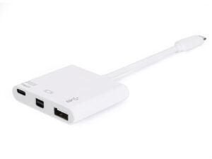 Adaptador EQUIP USB-C a USB-A/C PD/Mini DP