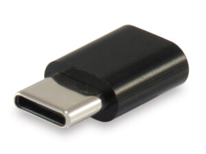 Adaptador EQUIP USB-C/M a mUSB-B/H Negro