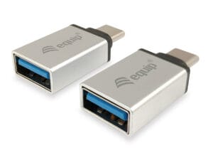 Adaptador EQUIP USB-C a USB-A Pack 2