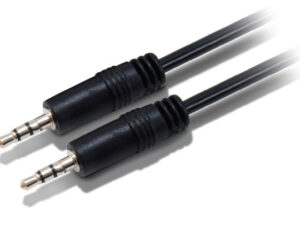 Cable EQUIP 3.5mm/M a 3.5mm/M 2.5m Negro