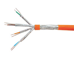 Cable EQUIP Cat.7 S/FTP AWG23 100m Naranja Cable EQUIP Cat.7 S/FTP AWG23 100m Naranja