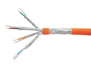Cable EQUIP Cat.7 S/FTP AWG23 100m Naranja