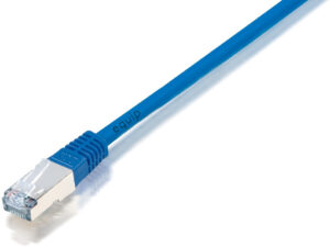 Cable EQUIP RJ45 Cat.5e F/UTP AWG26 3m Azul