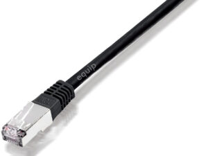 Cable EQUIP RJ45 Cat.5e F/UTP 10m Negro