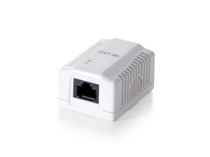 Roseta EQUIP 1xRJ45/H Cat.5e Blanco