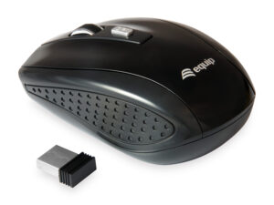 Ratón EQUIP Life Óptico RF 1600dpi Negro