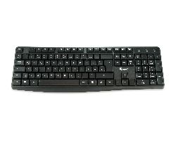 Teclado EQUIP 105 Teclas USB Negro