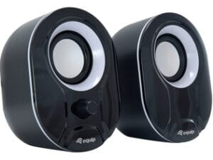 Altavoces EQUIP Life 2.0 6W 3.5mm USB N/B