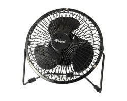 Ventilador de Mesa EQUIP Life 6" USB Negro