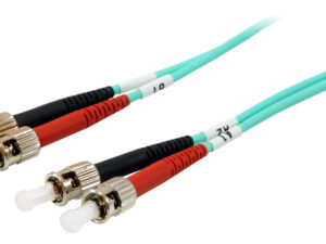 Fibra Óptica EQUIP ST/M a ST/M 2m Turquesa