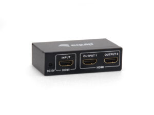 Splitter EQUIP 4K 1xHDMI In 2xHDMI Out Negro