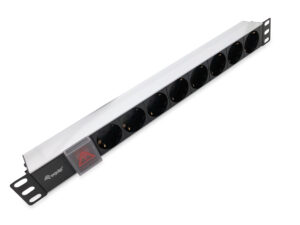 Regleta EQUIP 8xSchuko Interruptor Rack 1U