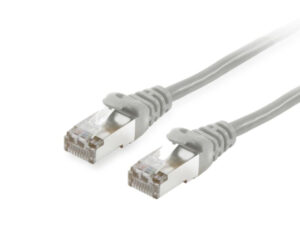 Cable EQUIP RJ45 Cat.6 S/FTP 0.25m Gris