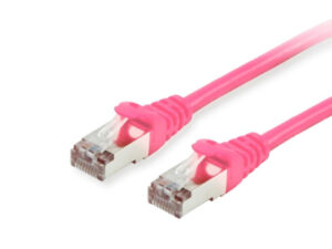 Cable EQUIP RJ45 Cat.6 S/FTP AWG26 1m Rosa
