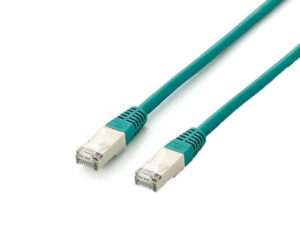 Cable EQUIP RJ45 Cat.6a S/FTP 0.5m Verde