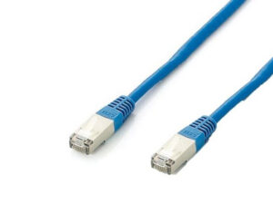 Cable EQUIP RJ45 Cat.6a S/FTP AWG26 1m Azul