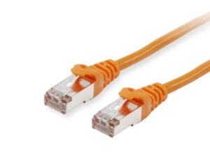 Cable EQUIP RJ45 Cat.6a S/FTP 1m Naranja