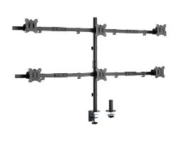 Soporte Mesa EQUIP 6Pantallas 17"-32"