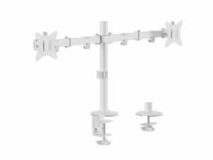 Soporte Mesa EQUIP 17-32" 2 Pantallas Blanco